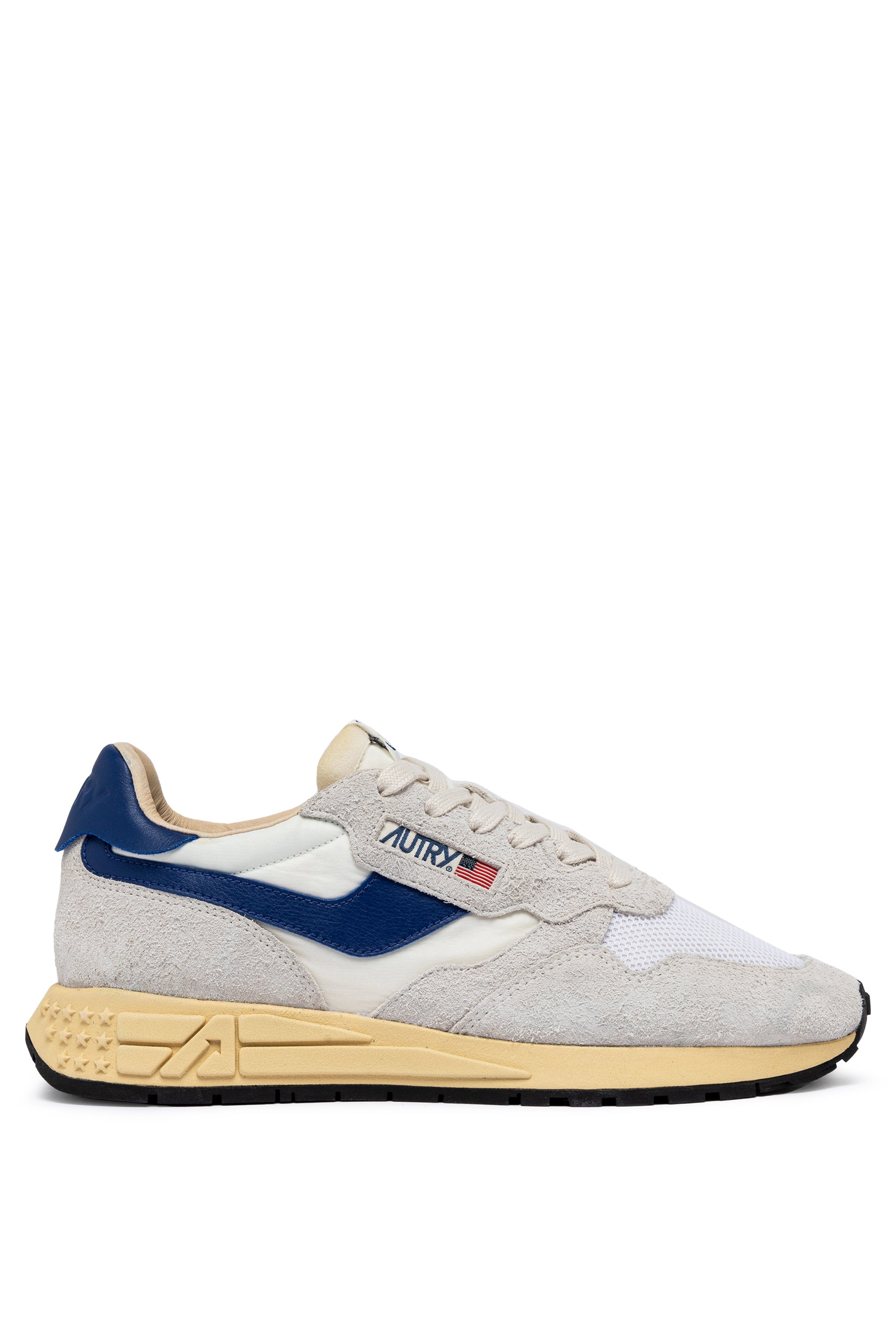 AUTRY Men Reelwind UT01 suede/net white/imoges
