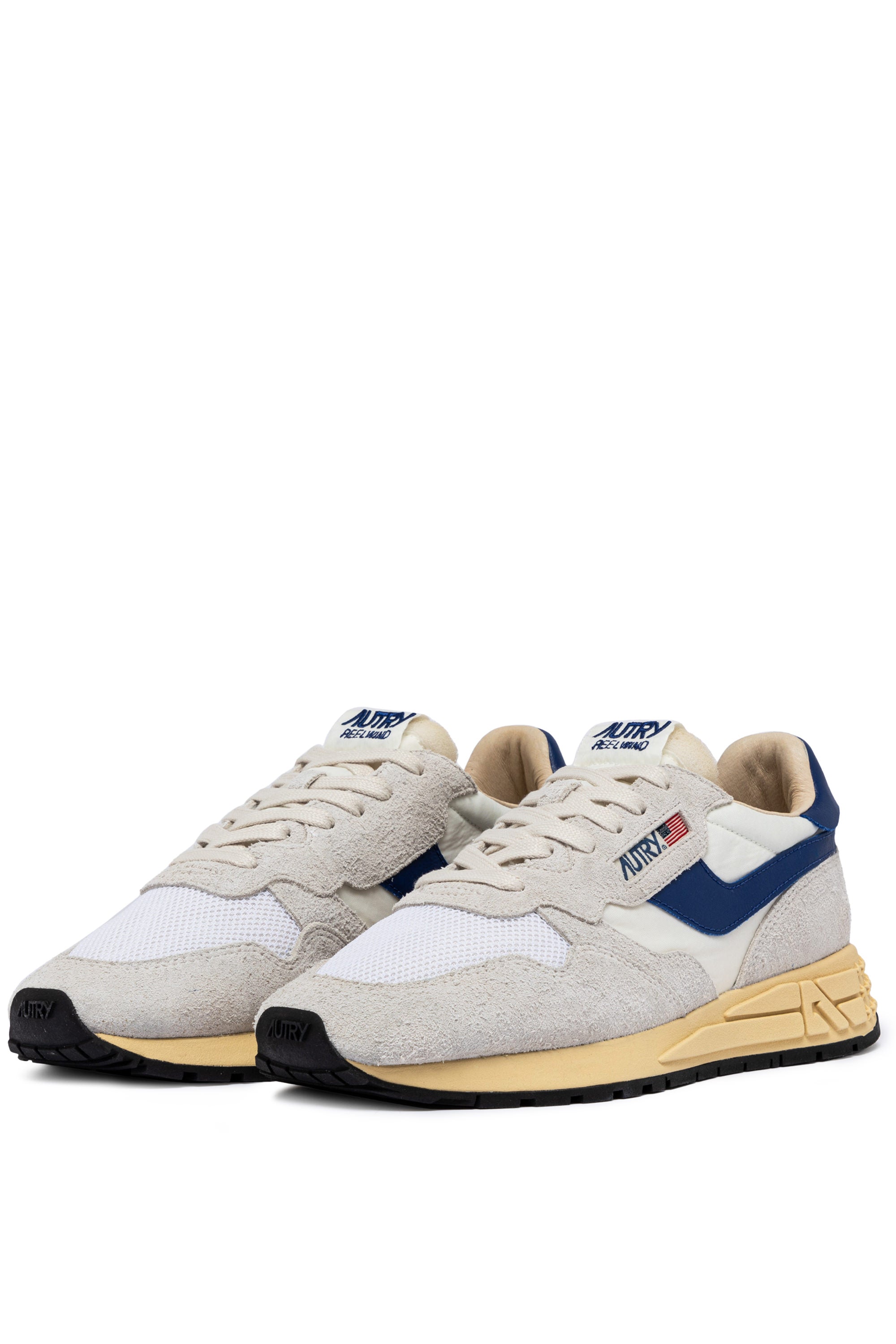 AUTRY Men Reelwind UT01 suede/net white/imoges