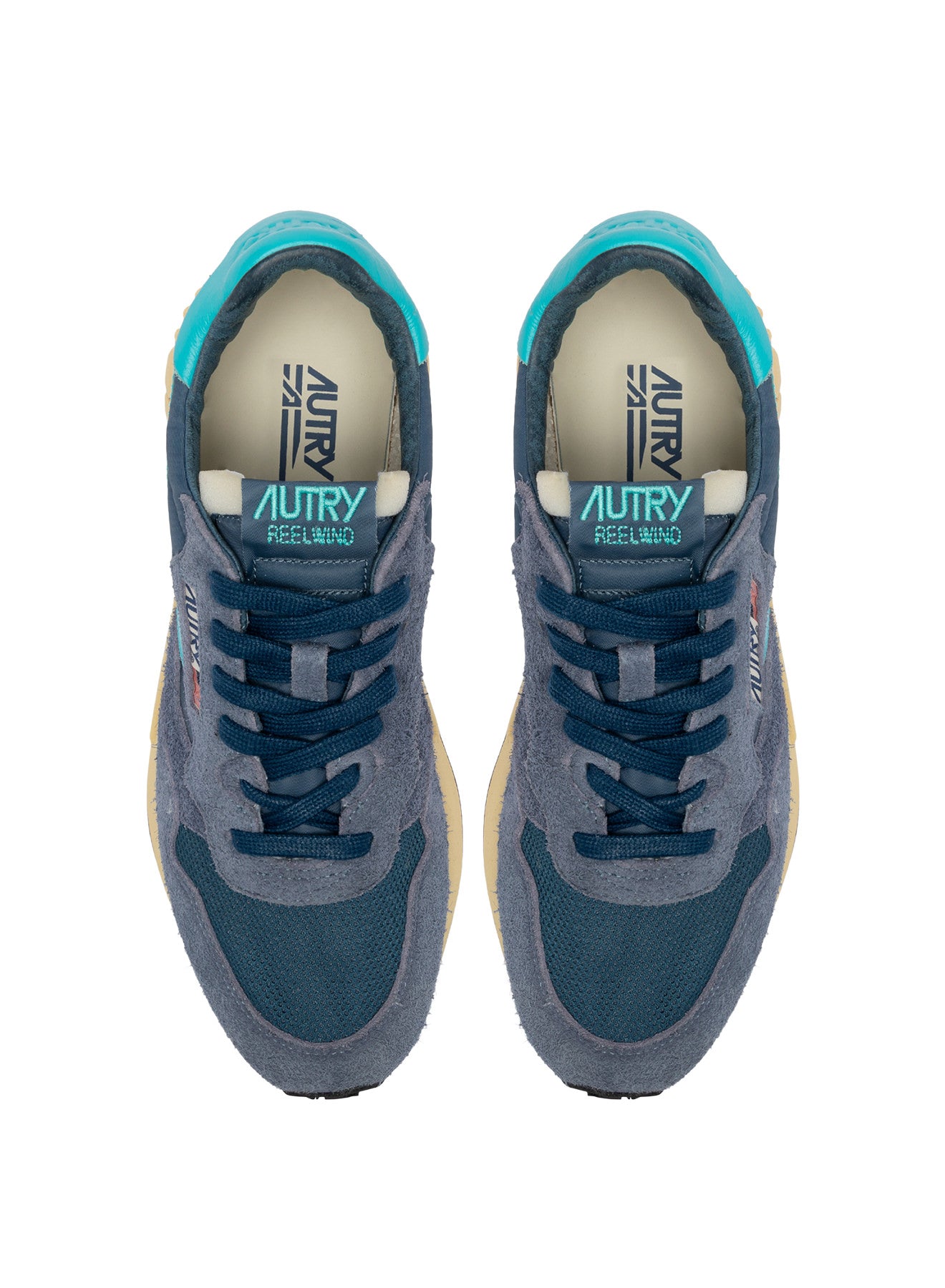 AUTRY Men Reelwind UT37 - Suede agata/blue curacao