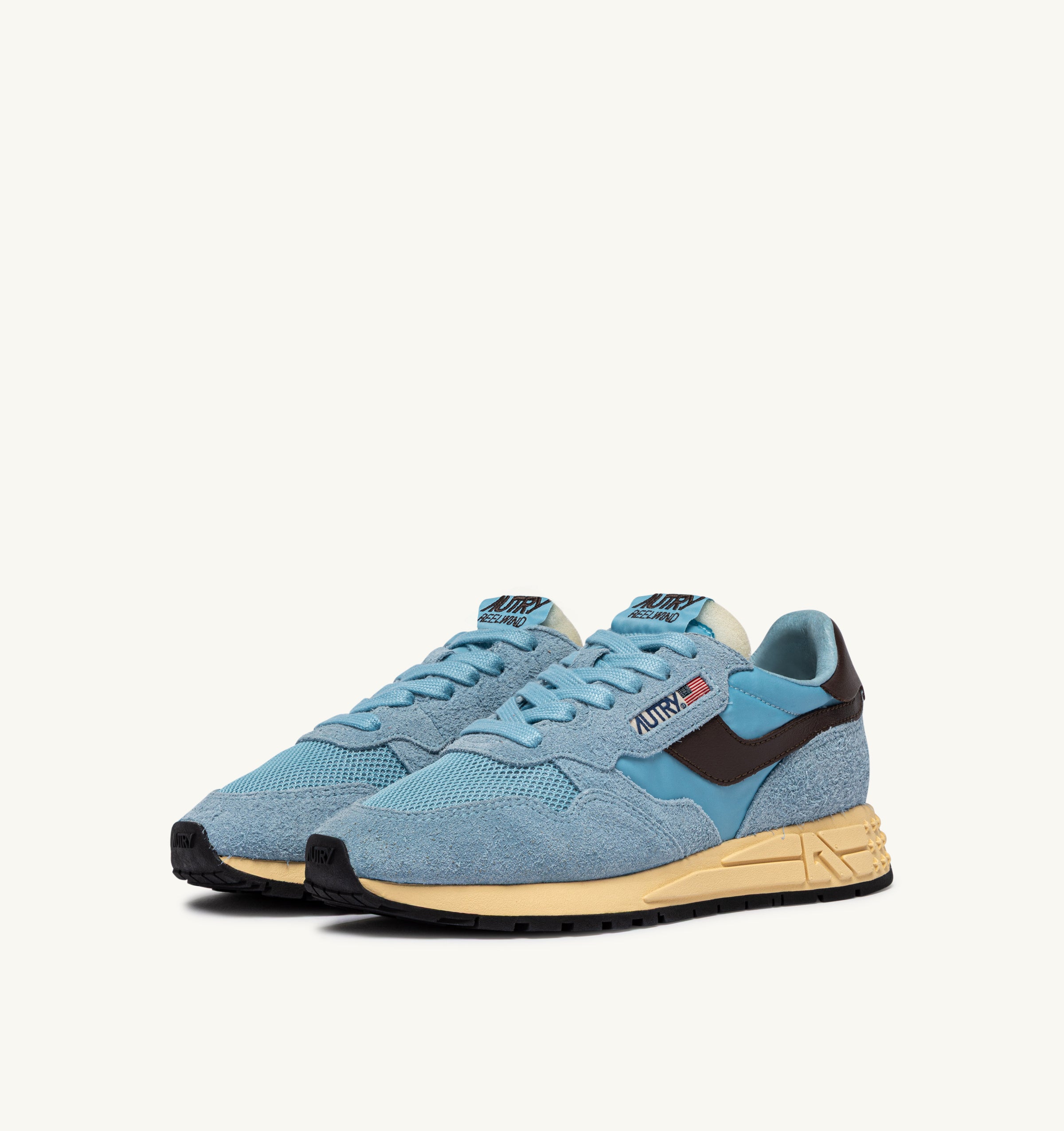 AUTRY Women Reelwind UT56 - Suede/Net Forget-Me-Not/Bracken