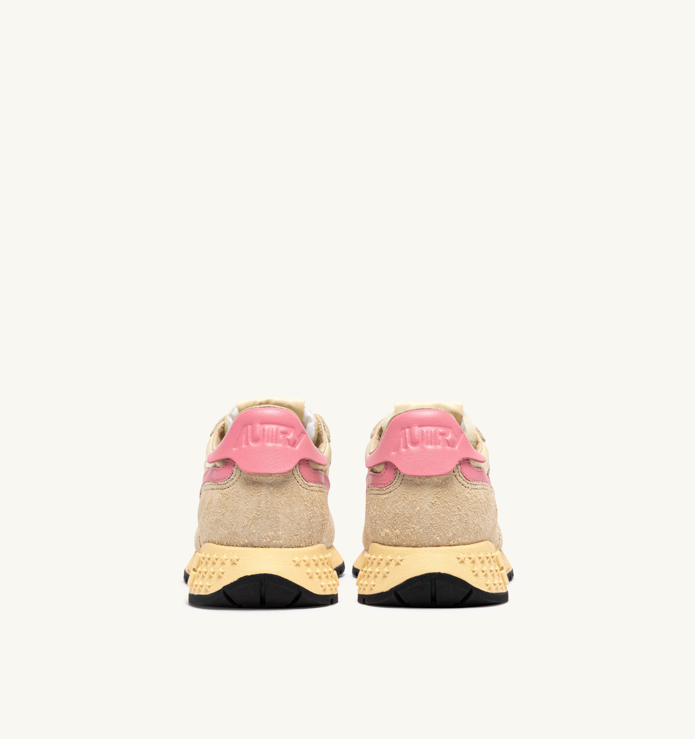 AUTRY Women Reelwind UT61 - Duede/Net Ecru/Geranium Pink
