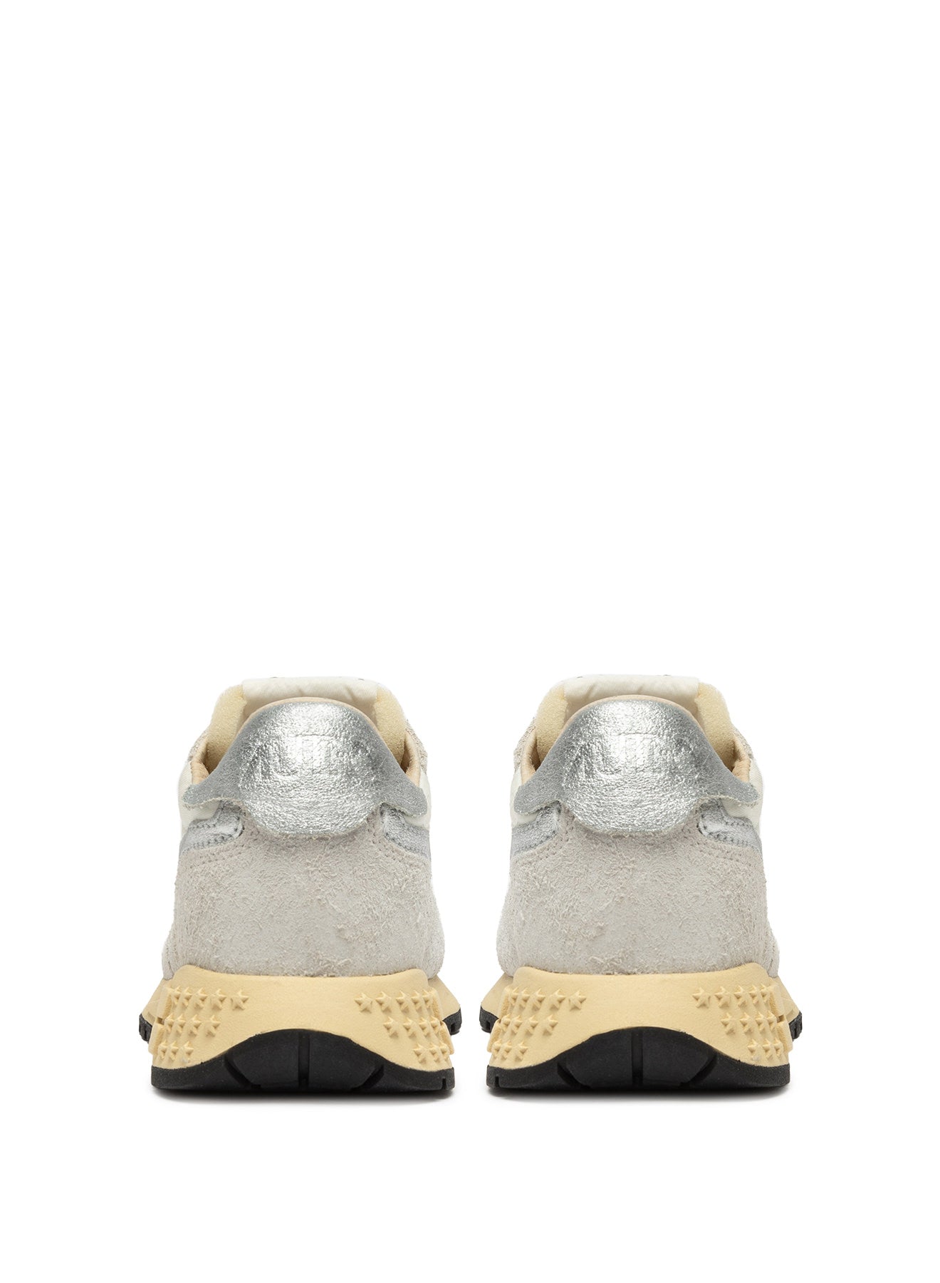 AUTRY Women Reelwind MU01-Suedenil/Net white/silver