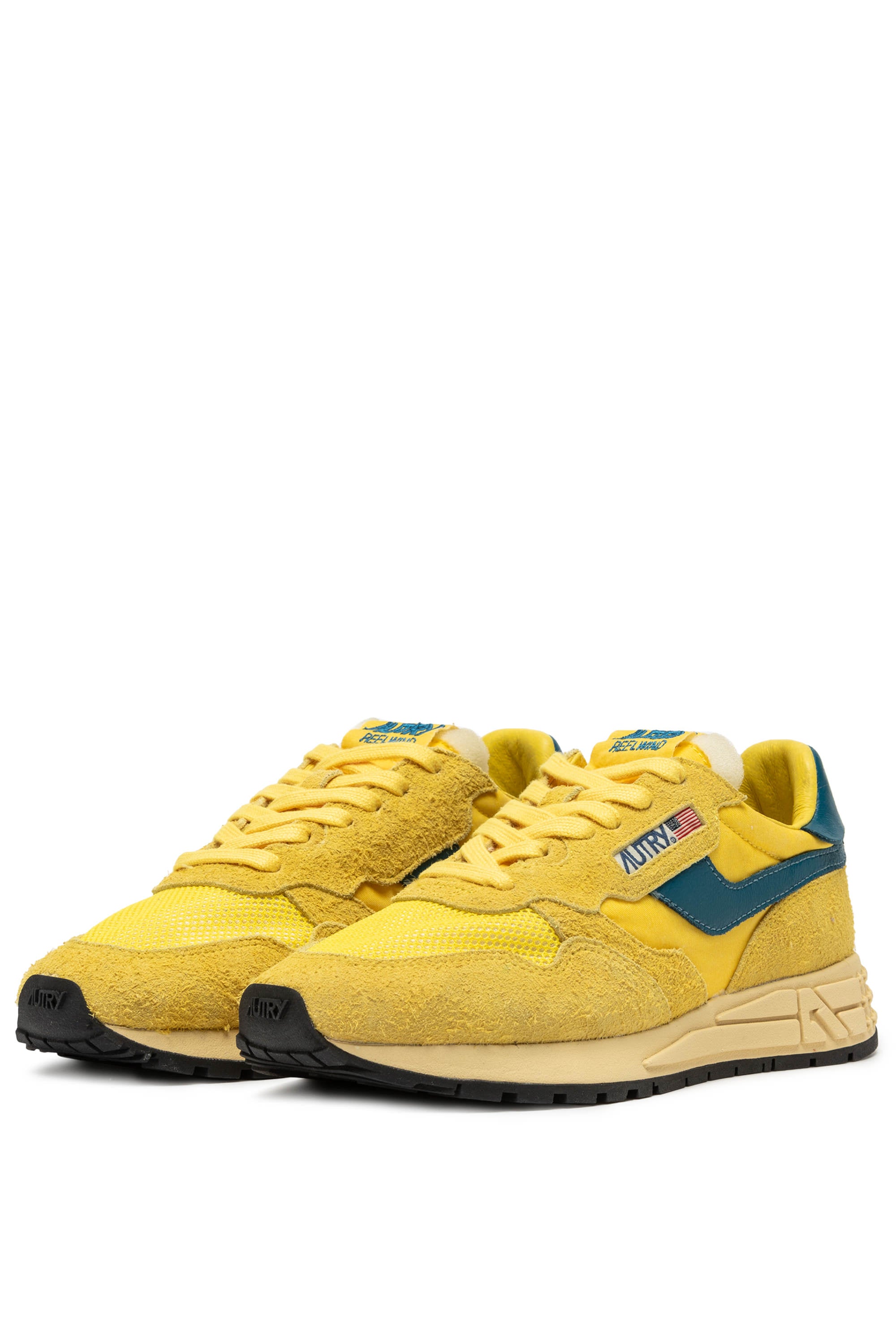 AUTRY Women Reelwind UT03- suede/net yel/corsair
