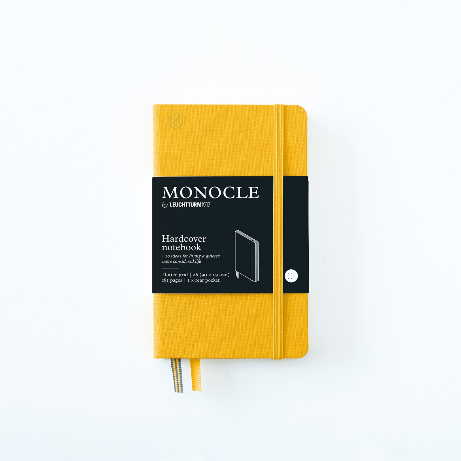 Hardcover Notizbuch A6 Gelb