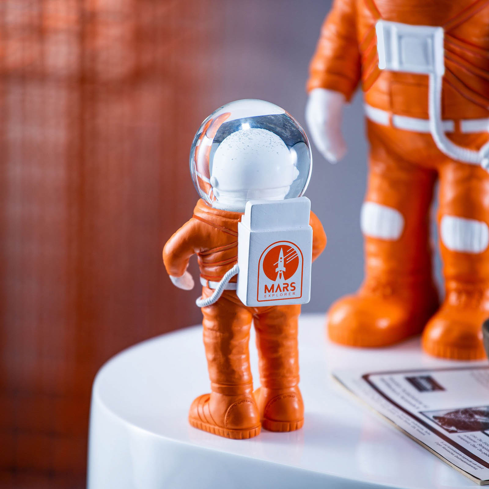 The Marstronaut, Glitzerkugel 18cm