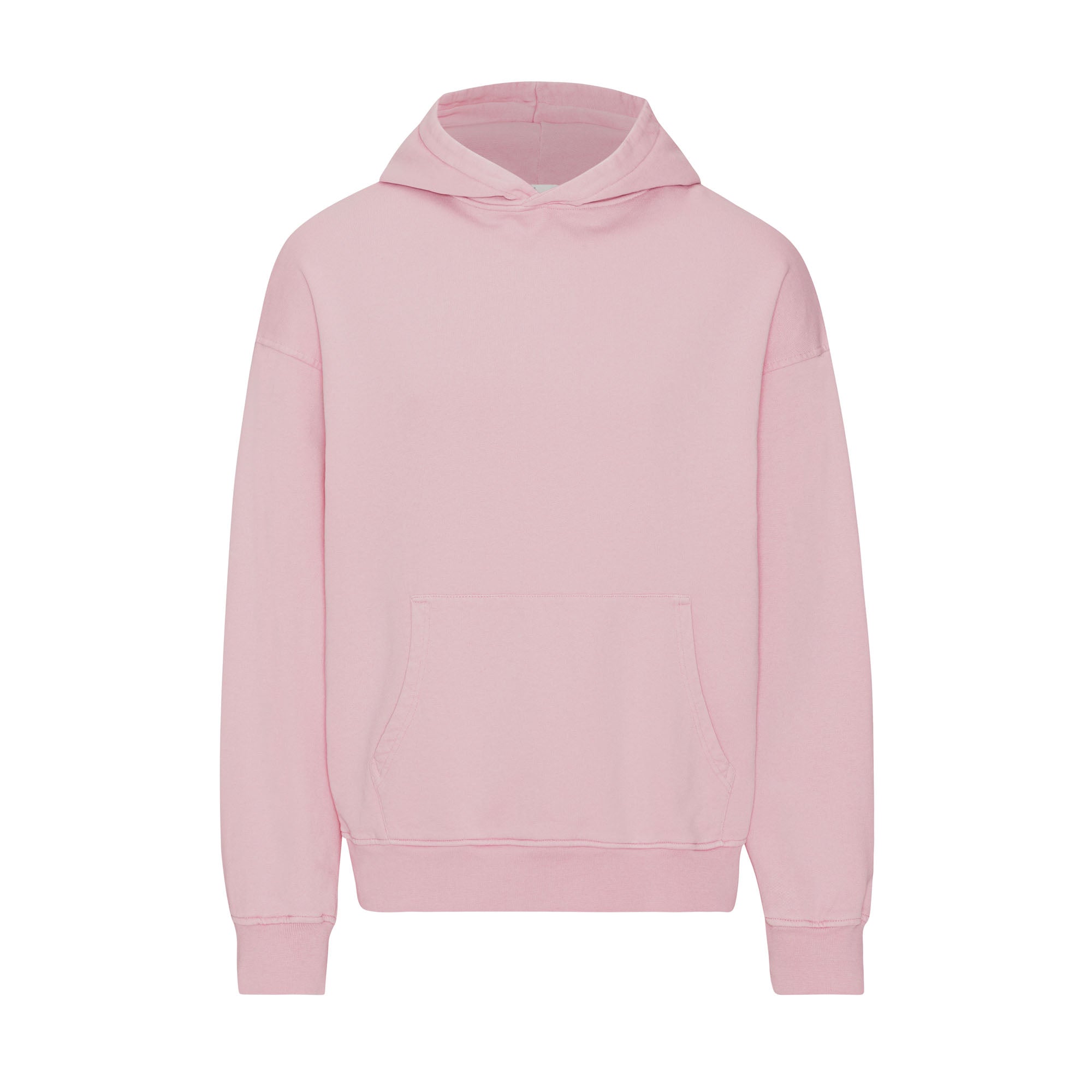 Organic Oversized Hood Faded Pink
