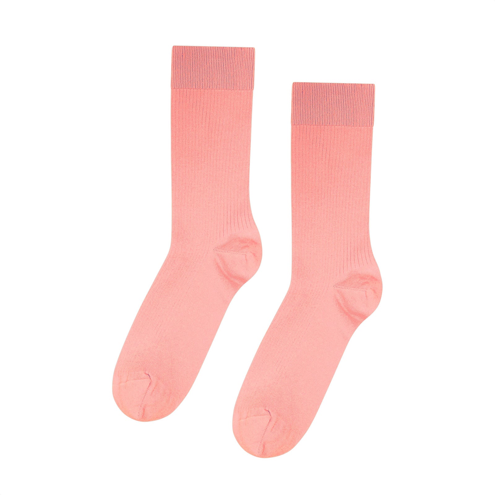 Organic Sock Bright Coral