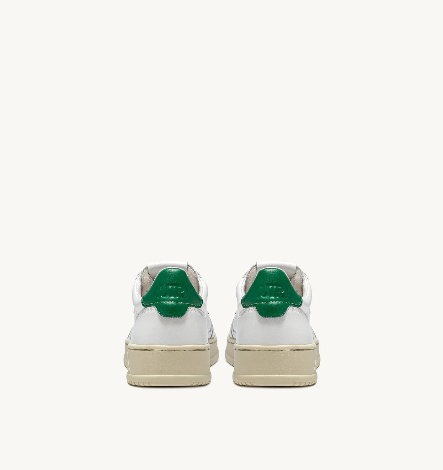 AUTRY Man Medalist LL20 - Leder white/green
