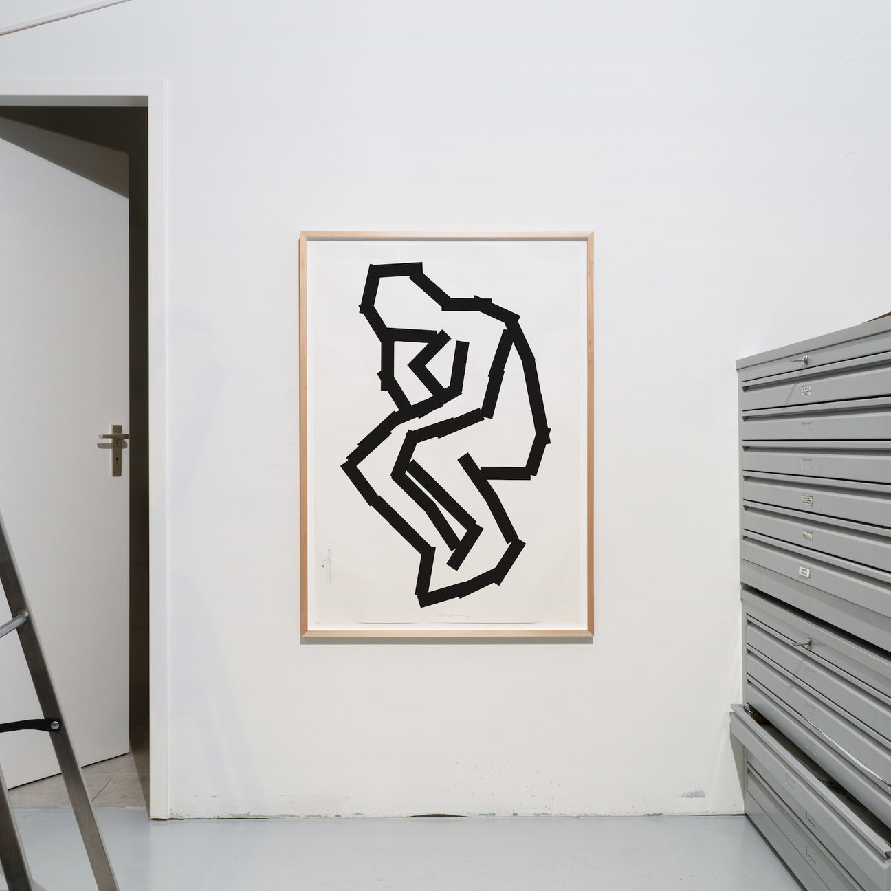 Siebdruck - THE THINKER 70 x 100 cm
