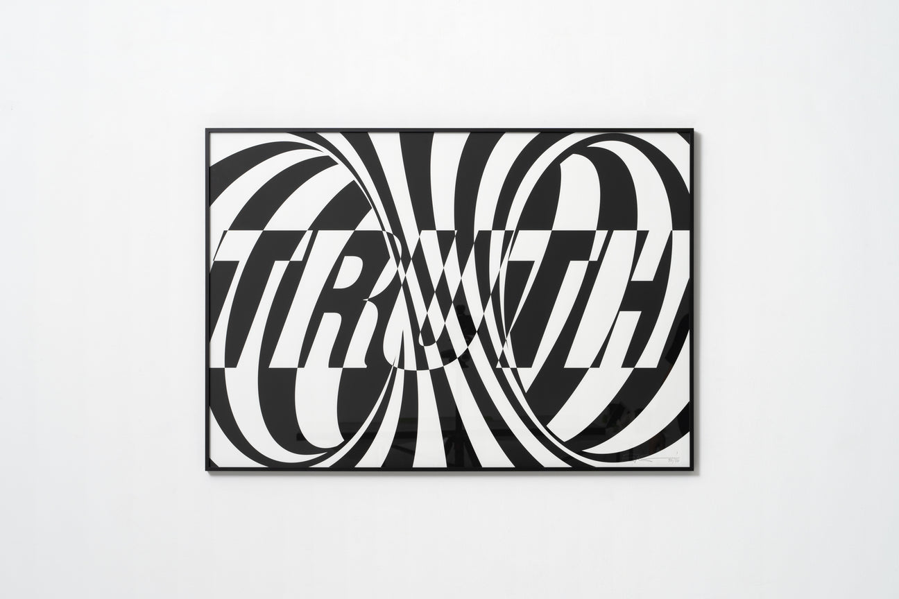 Siebdruck - TRUTH 70 x 100 cm