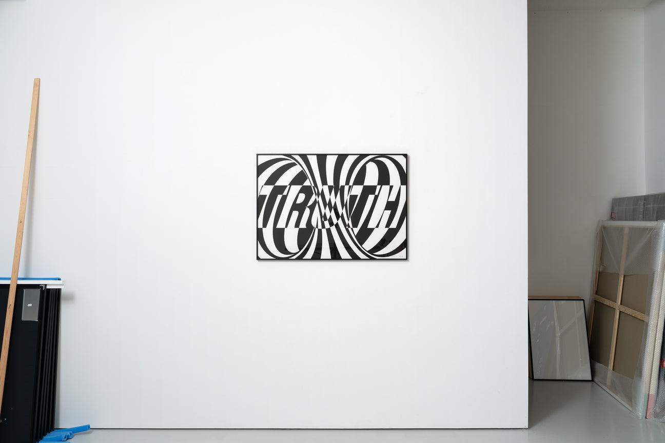 Siebdruck - TRUTH 70 x 100 cm
