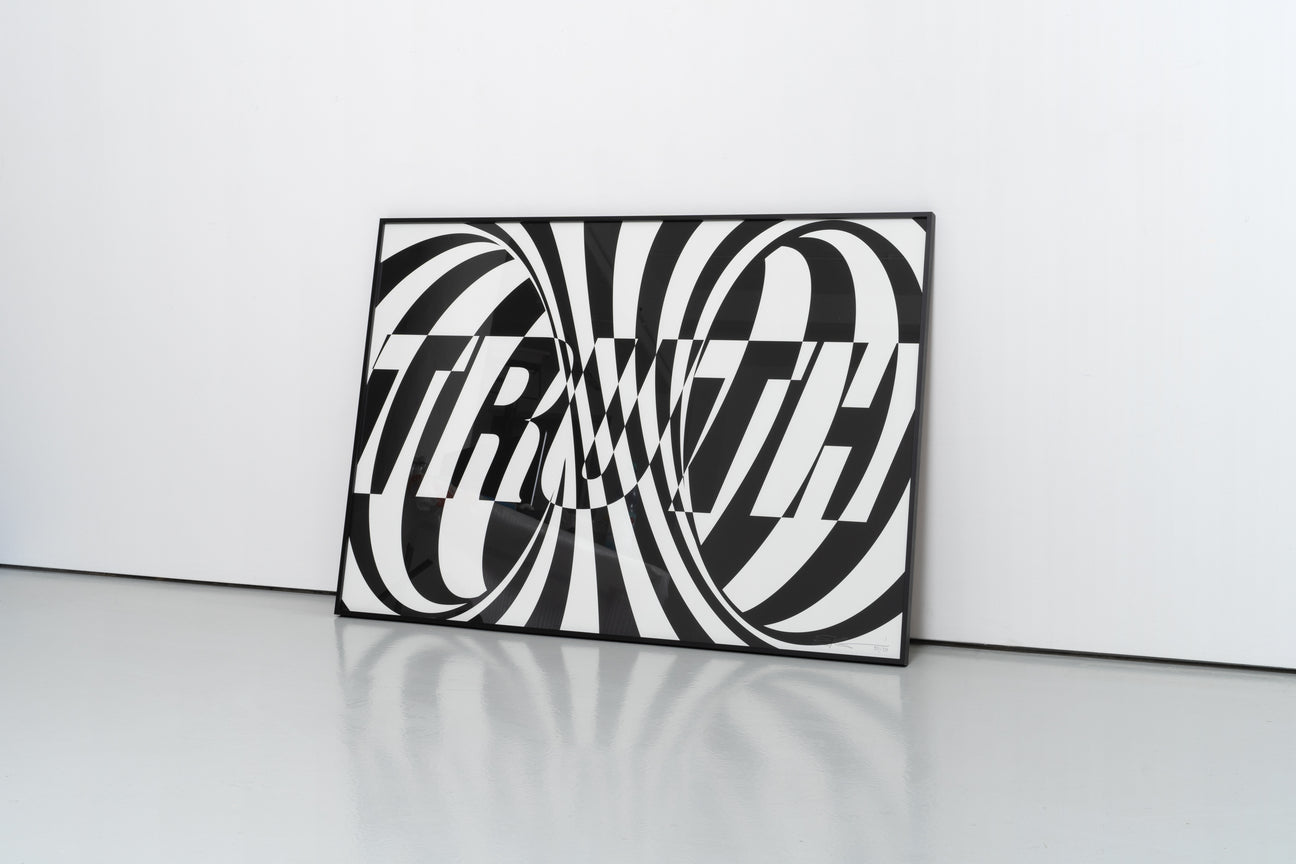 Siebdruck - TRUTH 70 x 100 cm